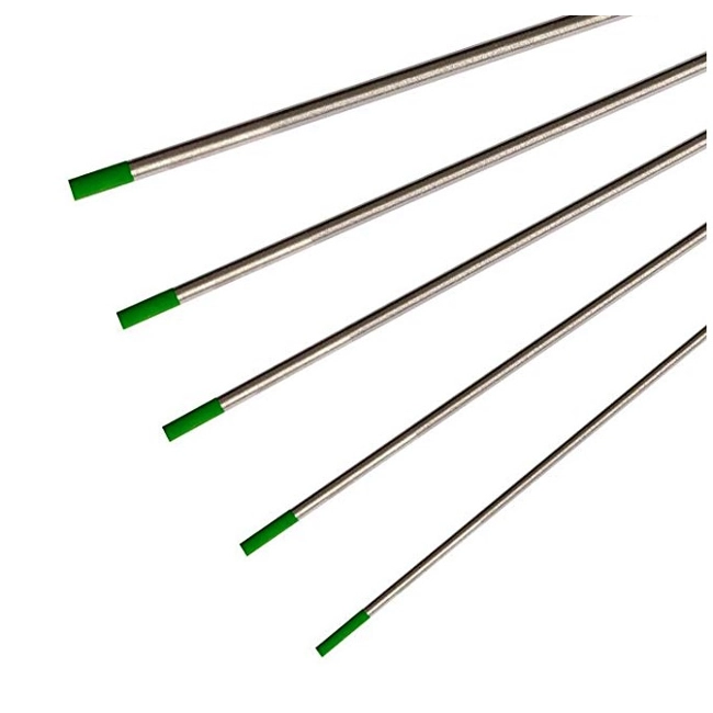 Vendita online Elettrodo D.1,6x175 tungsteno puro verde TR2 alluminio
